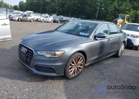 2014 Audi A6 3.0T Premium Plus из США, поврежденный, VIN WAUHGAFC0EN048045